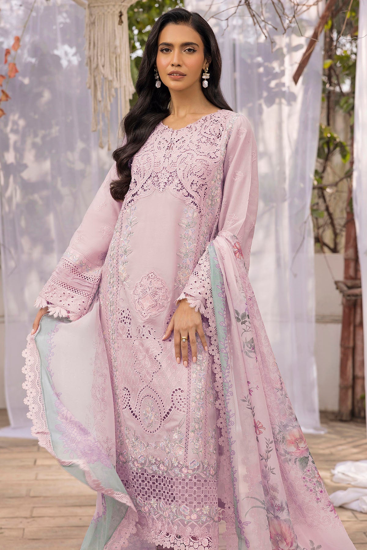 5312-AVELINE EMBROIDERED LAWN UNSTITCHED