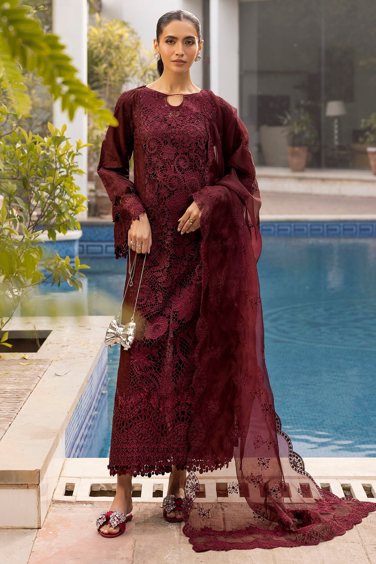 2025 MOTIFZ PREMIUM EMBROIDERED LAWN VOL 2