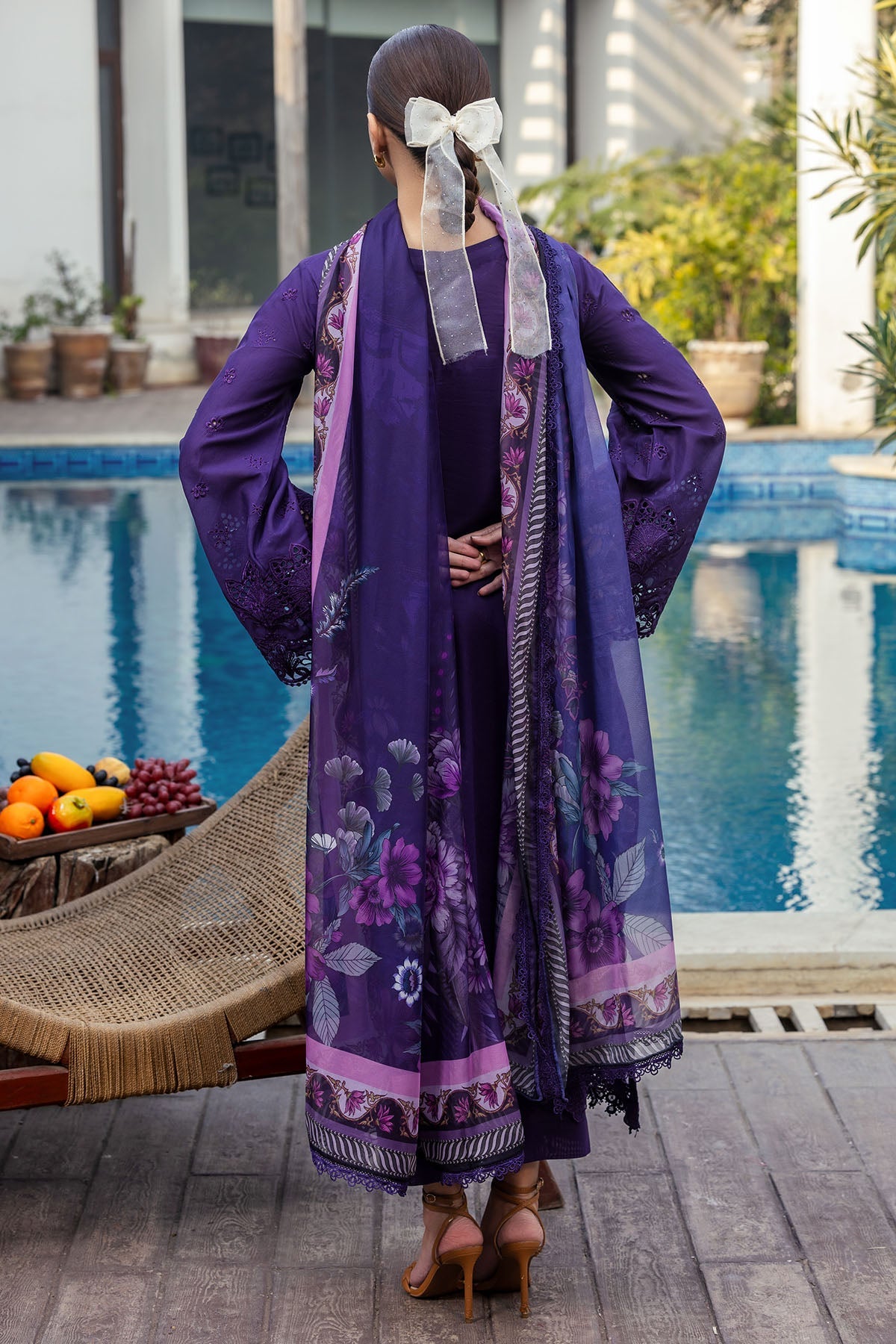 5314-MIREILLE EMBROIDERED LAWN STITCHED