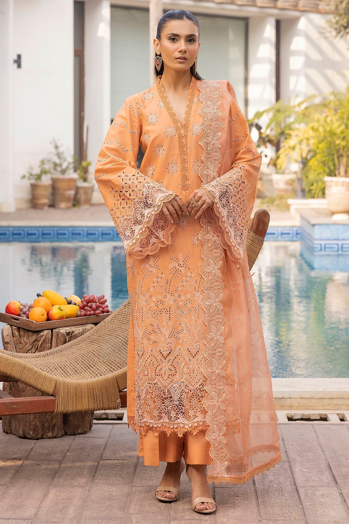 2025 MOTIFZ PREMIUM EMBROIDERED LAWN VOL 2