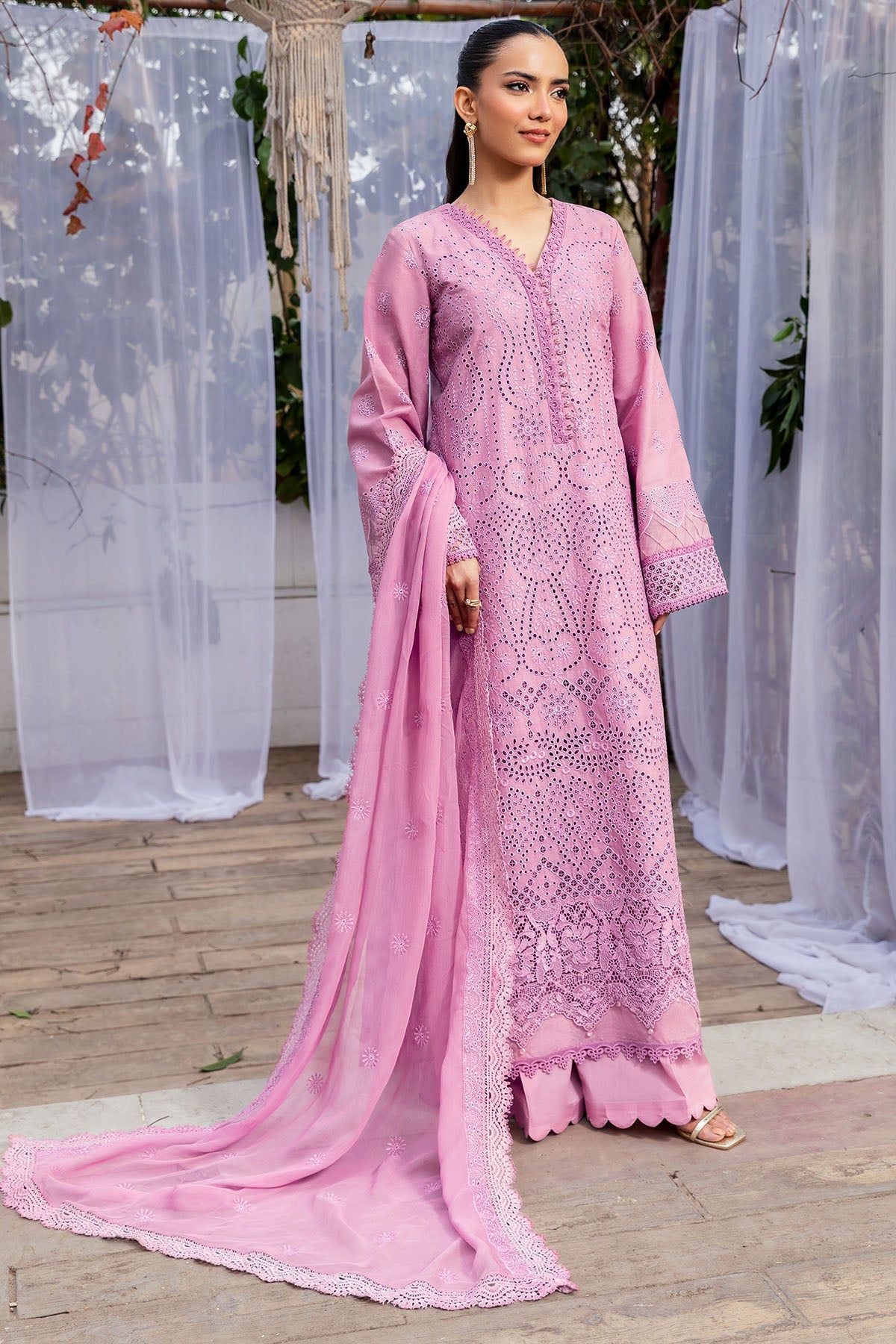 5321-CIEL EMBROIDERED LAWN STITCHED