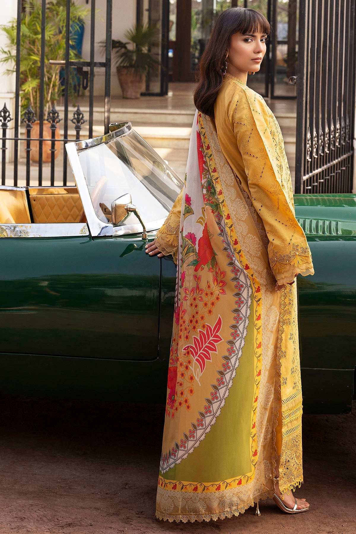 5323-GENEVA EMBROIDERED LAWN UNSTITCHED