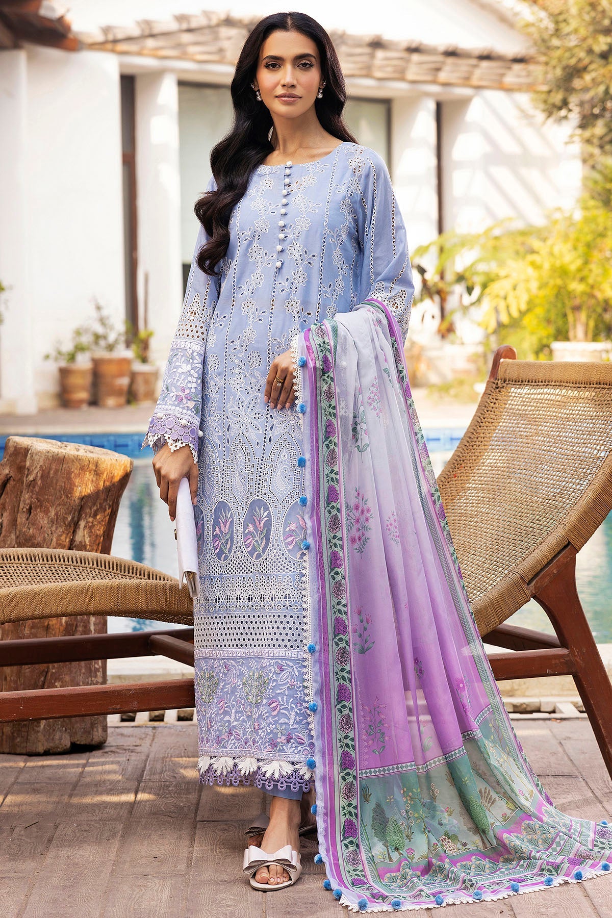 2025 MOTIFZ PREMIUM EMBROIDERED LAWN VOL 1