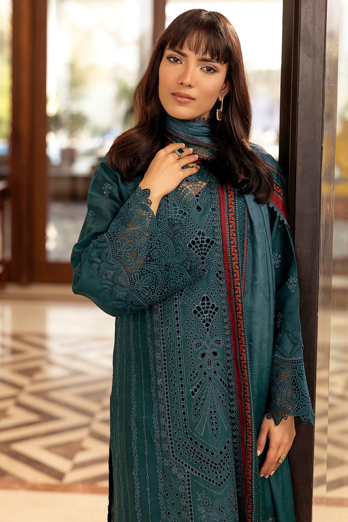 5327-PERCY EMBROIDERED LAWN UNSTITCHED