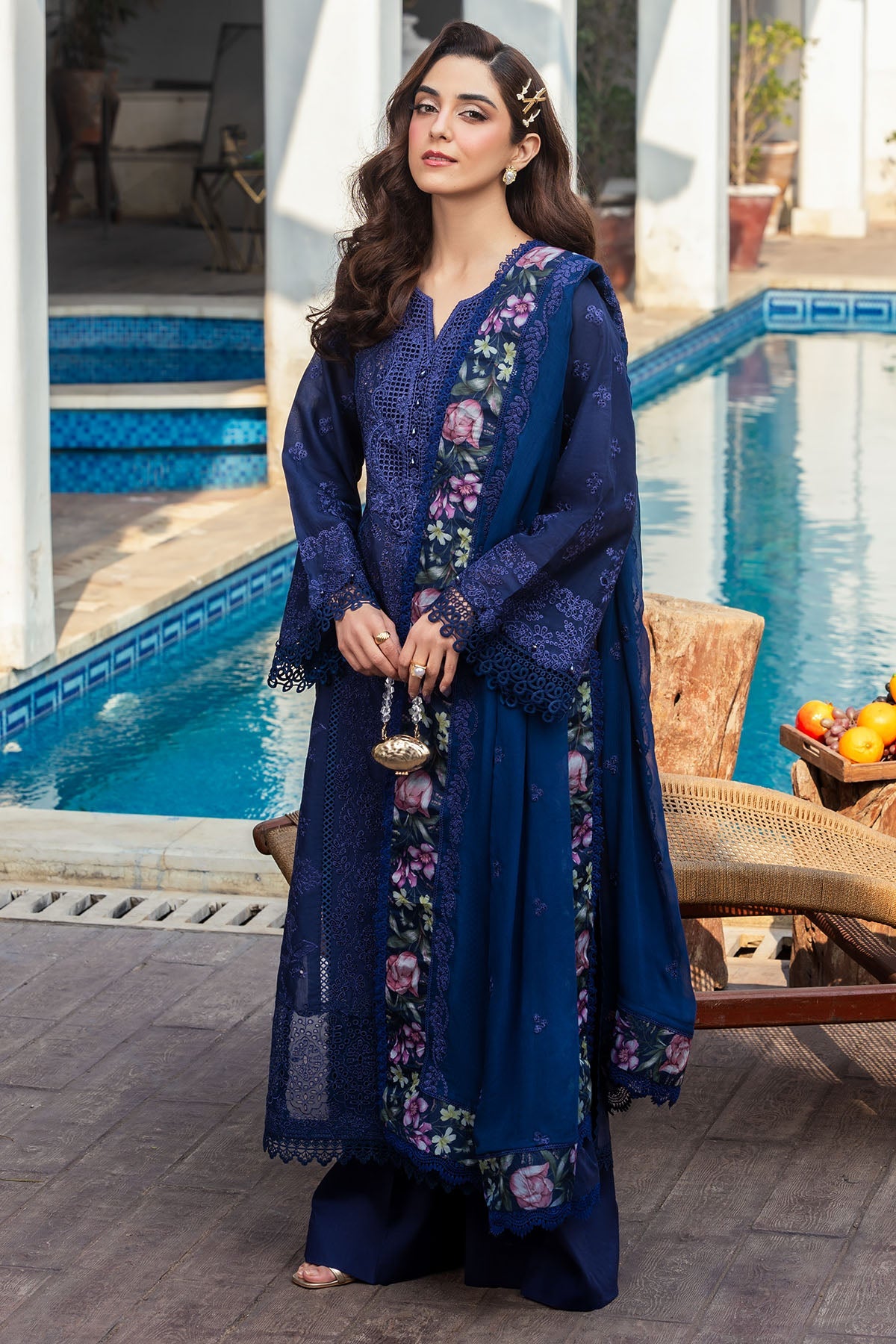 2025 MOTIFZ PREMIUM EMBROIDERED LAWN VOL 2