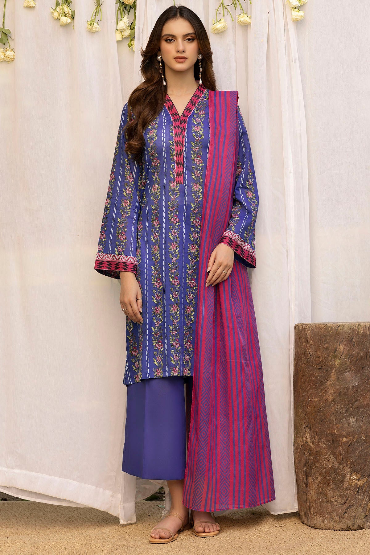 2025 RANG BY MOTIFZ DIGITAL PRINTED LAWN VOL 7