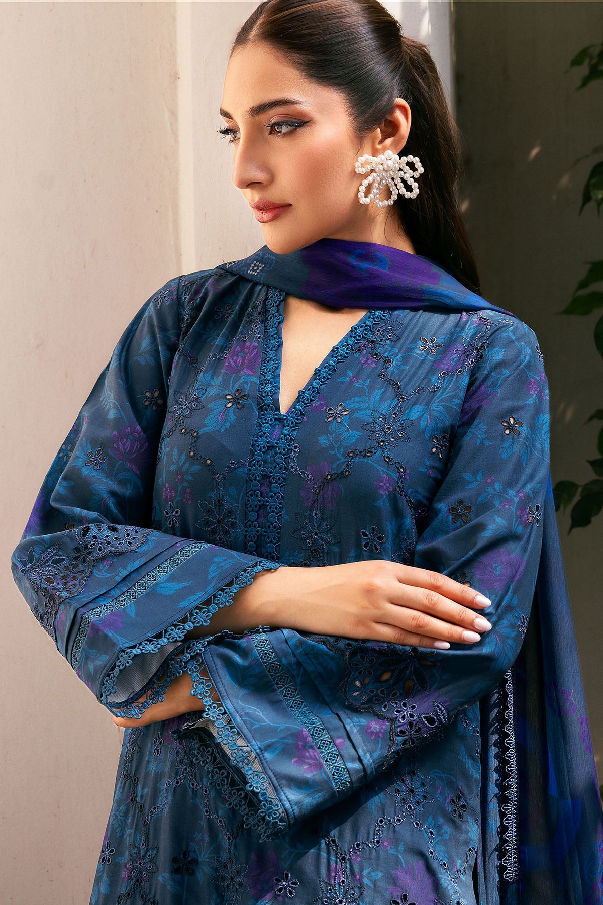 5359-FLORA DIGITAL PRINTED LAWN UNSTITCHED