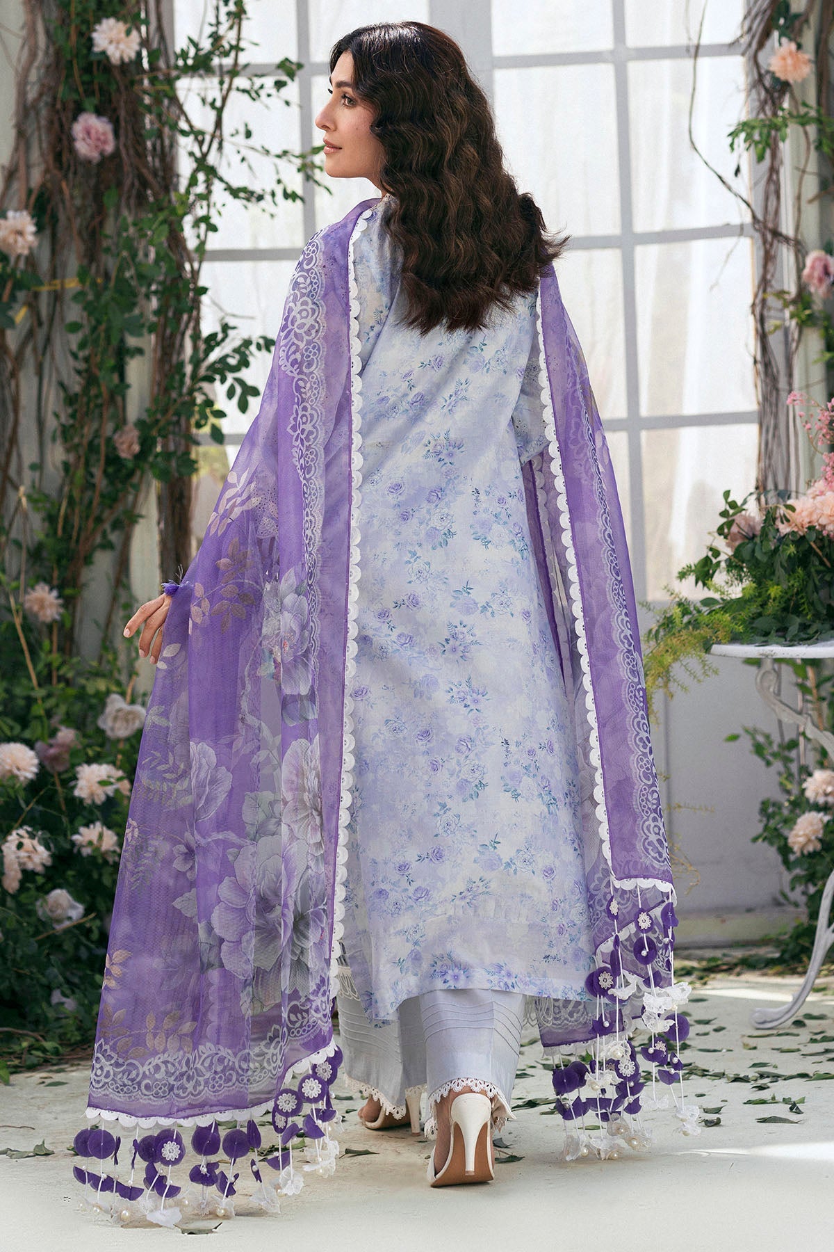 5424-VALERIE EMBROIDERED LAWN UNSTITCHED