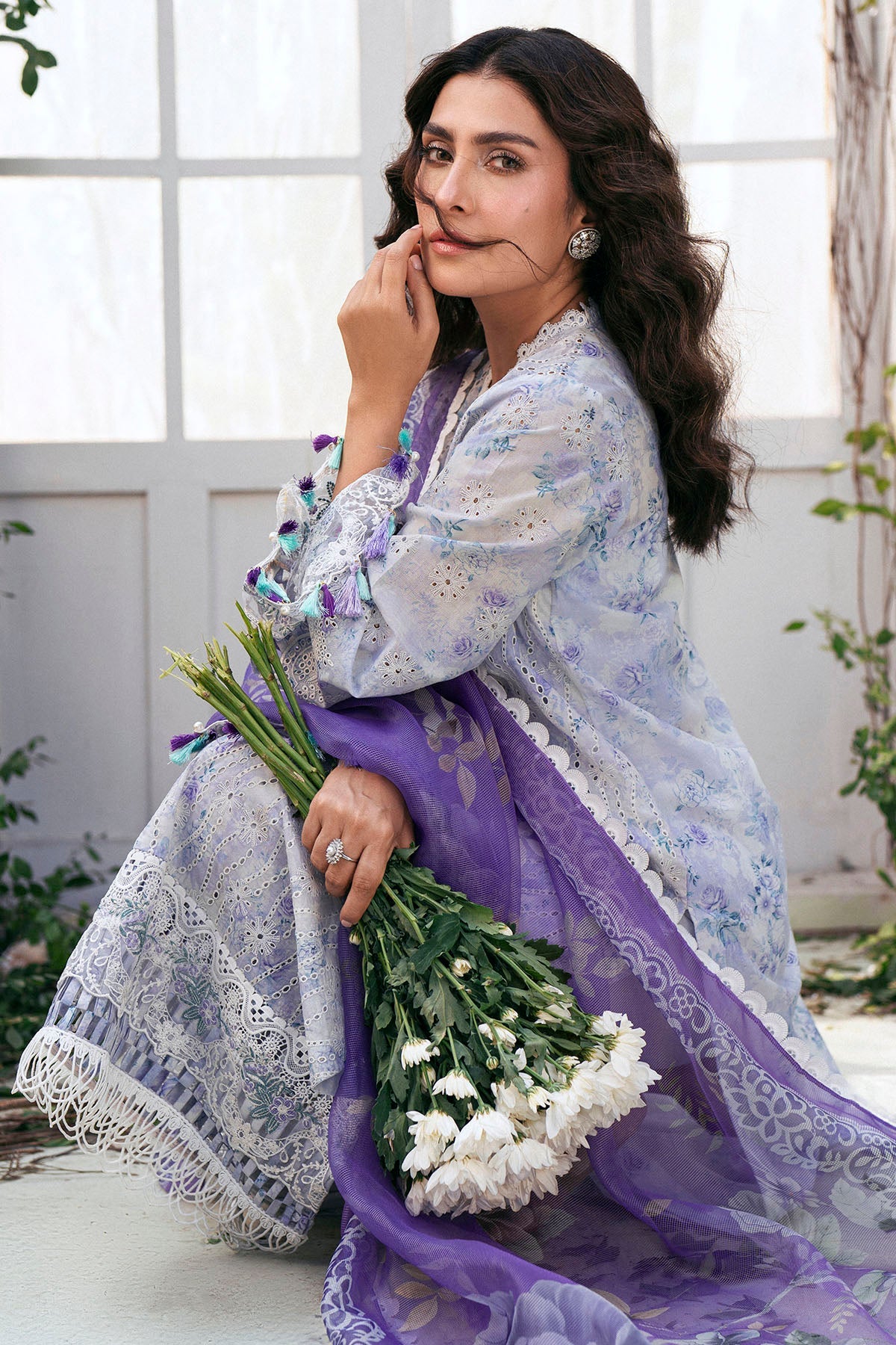 5424-VALERIE EMBROIDERED LAWN UNSTITCHED