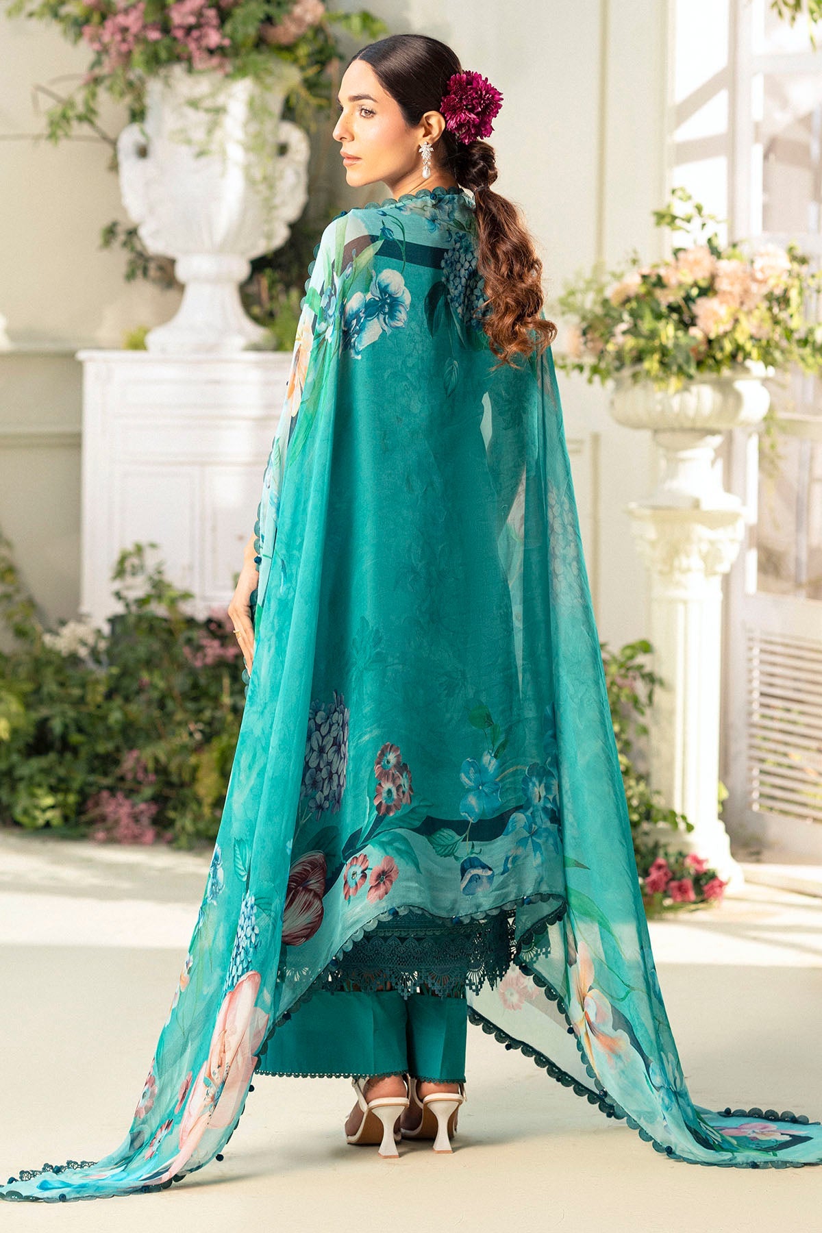 5432-MARIGOLD EMBROIDERED LAWN UNSTITCHED