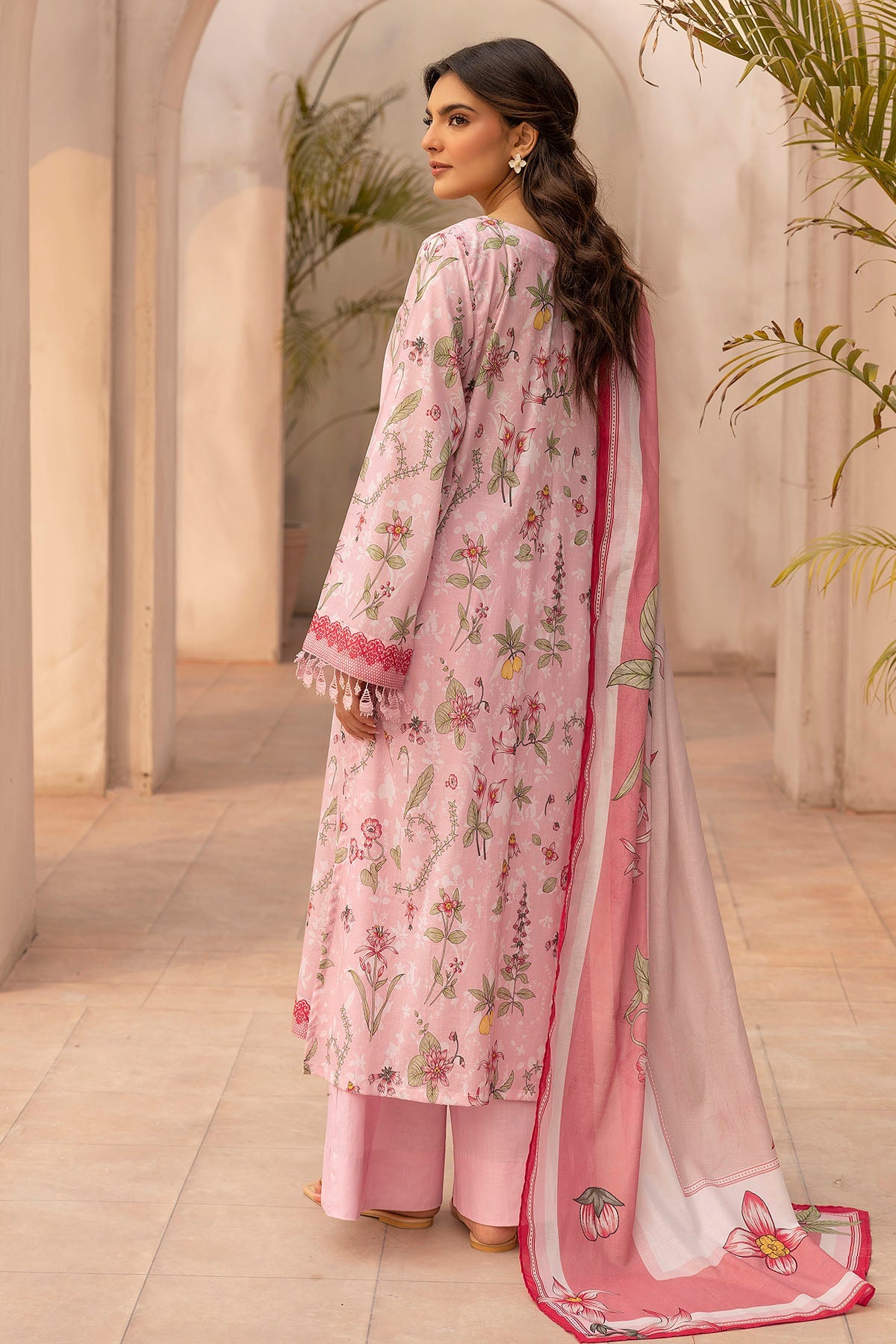 5438-RUBY DIGITAL PRINTED LAWN UNSTITCHED