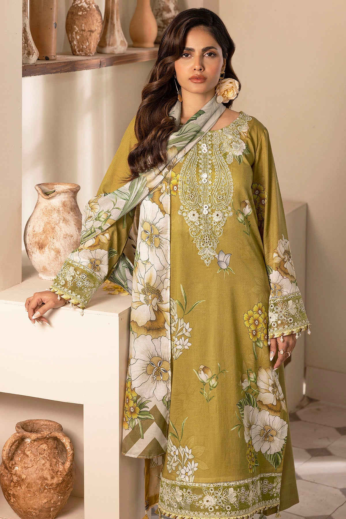 5468-BLOOM DIGITAL PRINTED LAWN UNSTITCHED