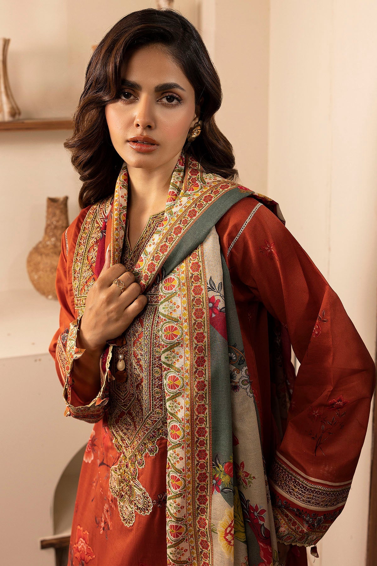 5473-BRENNA DIGITAL PRINTED LAWN UNSTITCHED