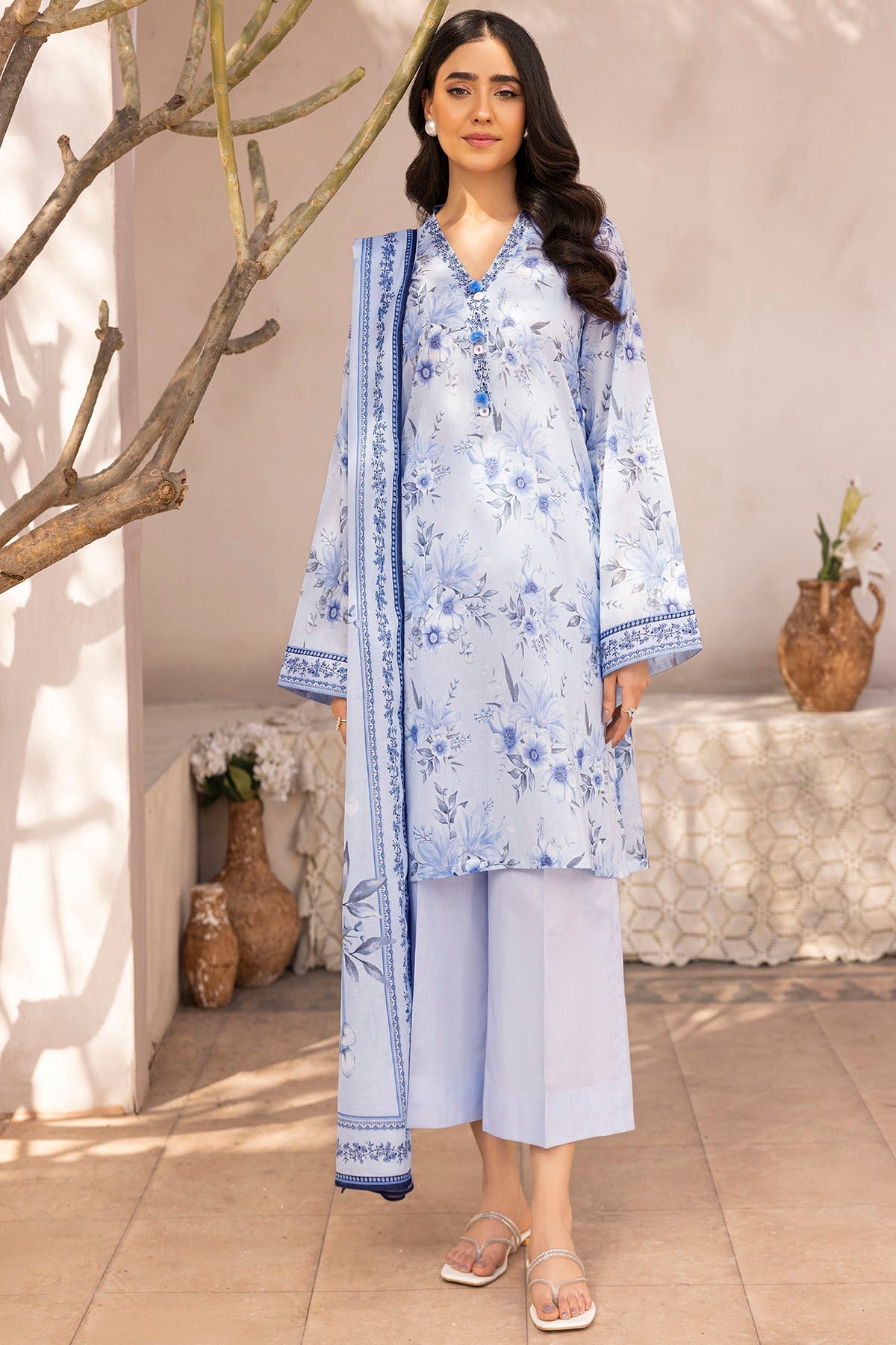 2025 RANG BY MOTIFZ DIGITAL PRINTED LAWN VOL 3