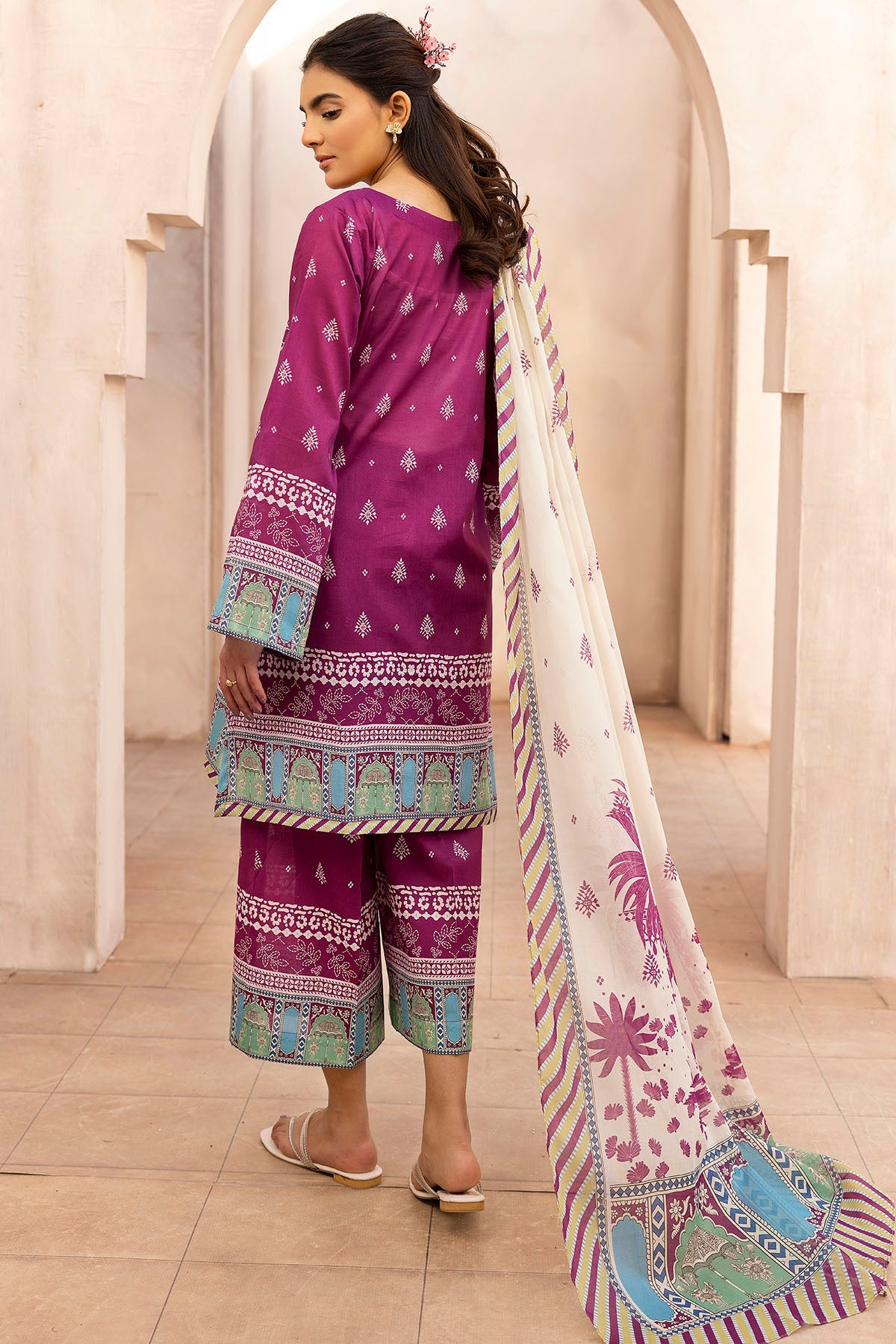 5524-NERISSA DIGITAL PRINTED LAWN UNSTITCHED