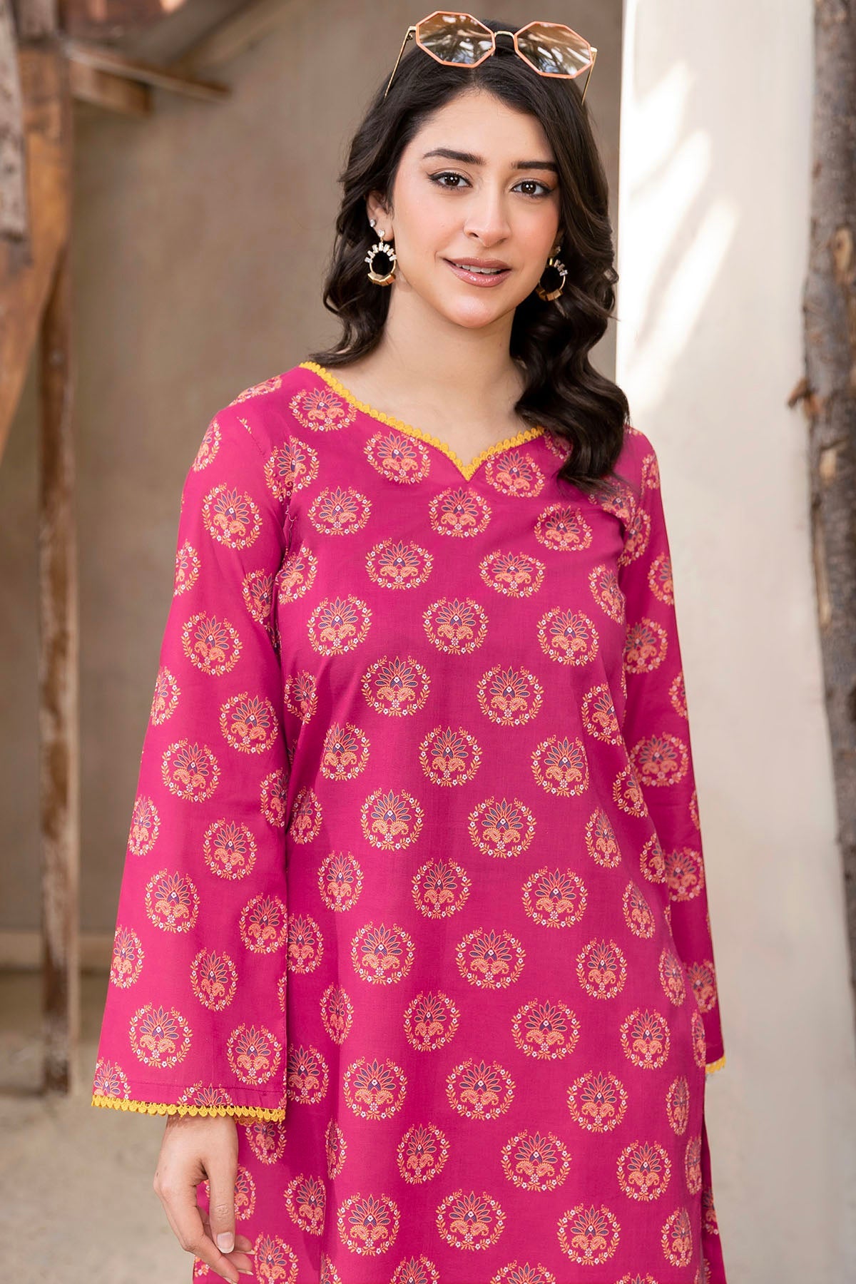 5530-BALBALA DIGITAL PRINTED LAWN STITCHED
