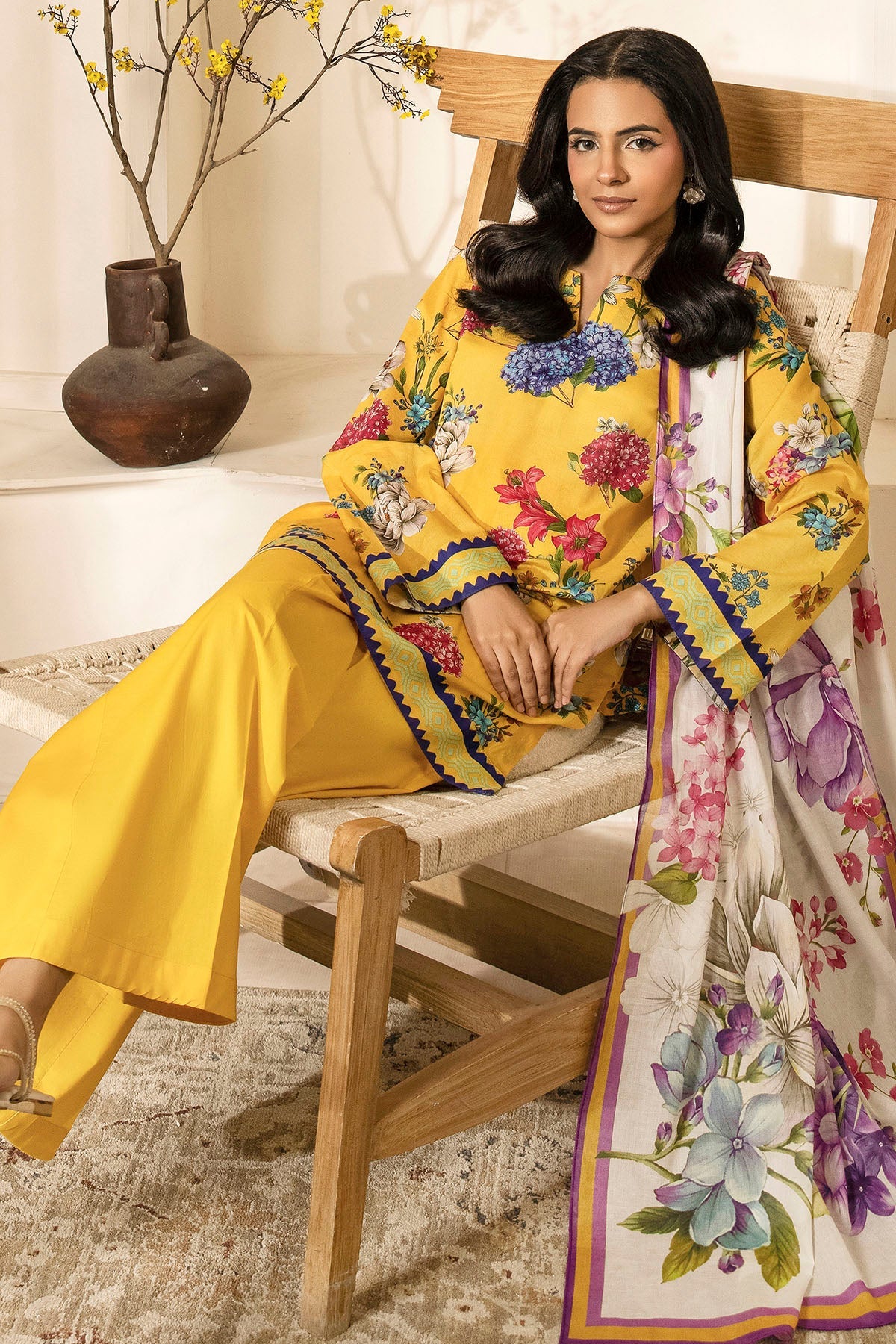 5636-DANYI DIGITAL PRINTED LAWN UNSTITCHED