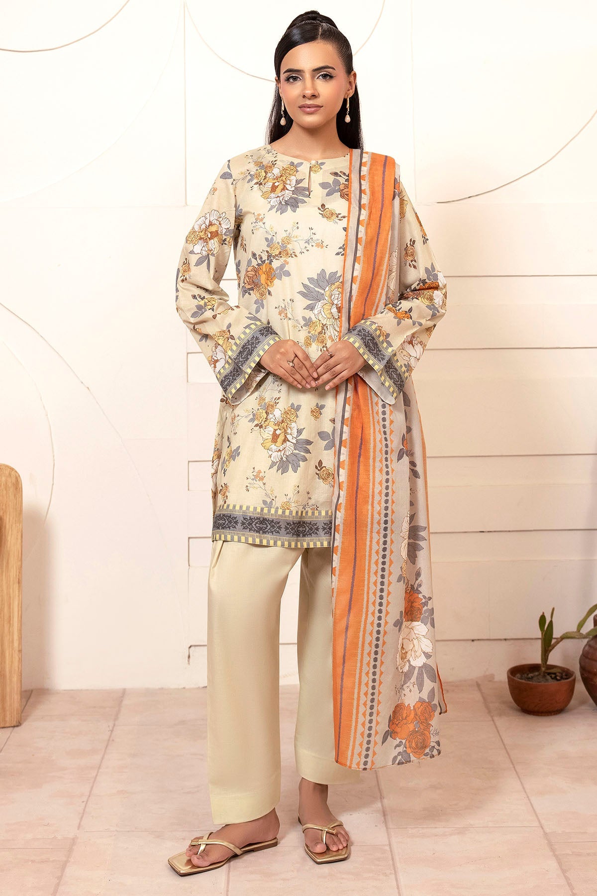 2025 RANG BY MOTIFZ DIGITAL PRINTED LAWN VOL 8