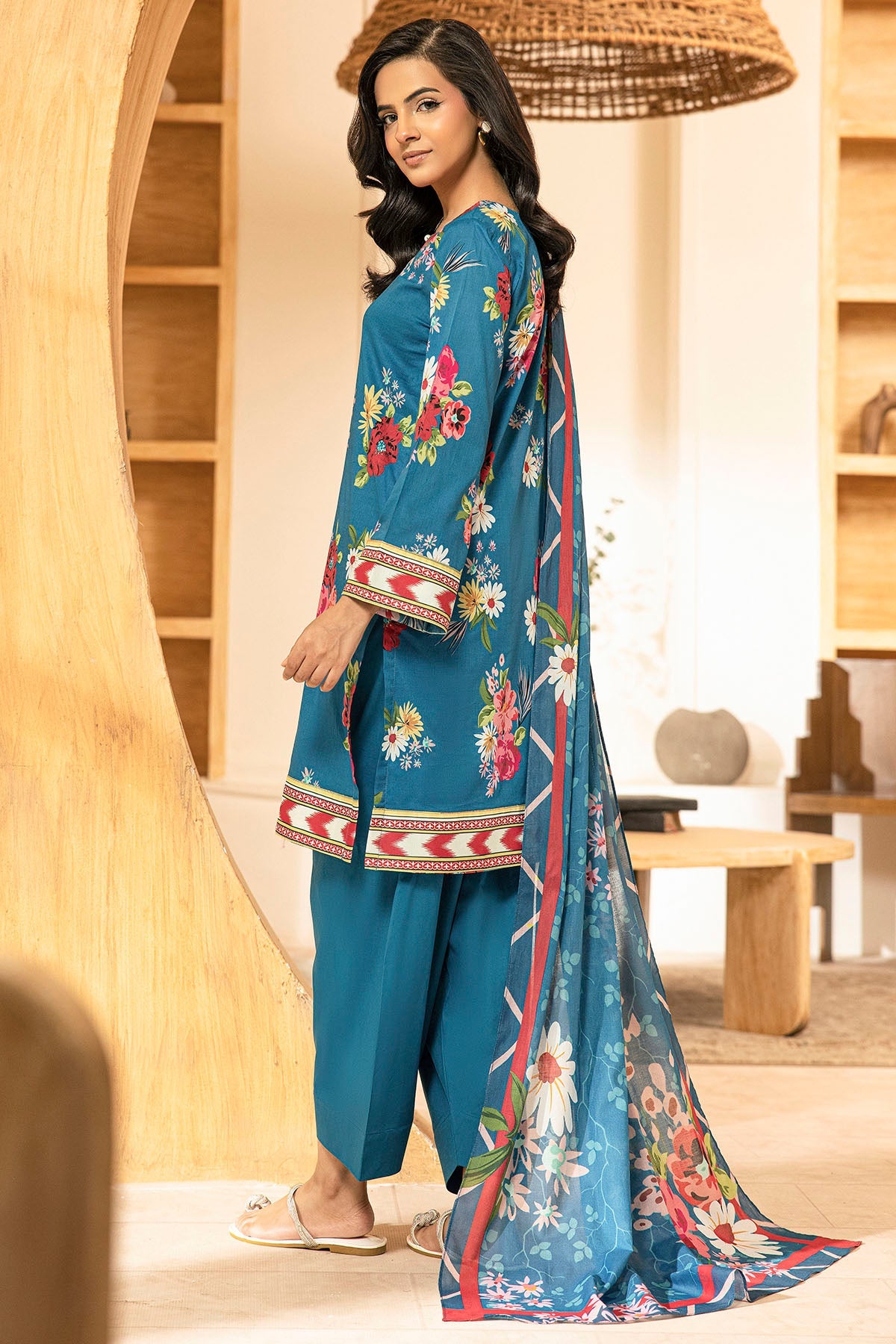 5640-KYSA DIGITAL PRINTED LAWN UNSTITCHED