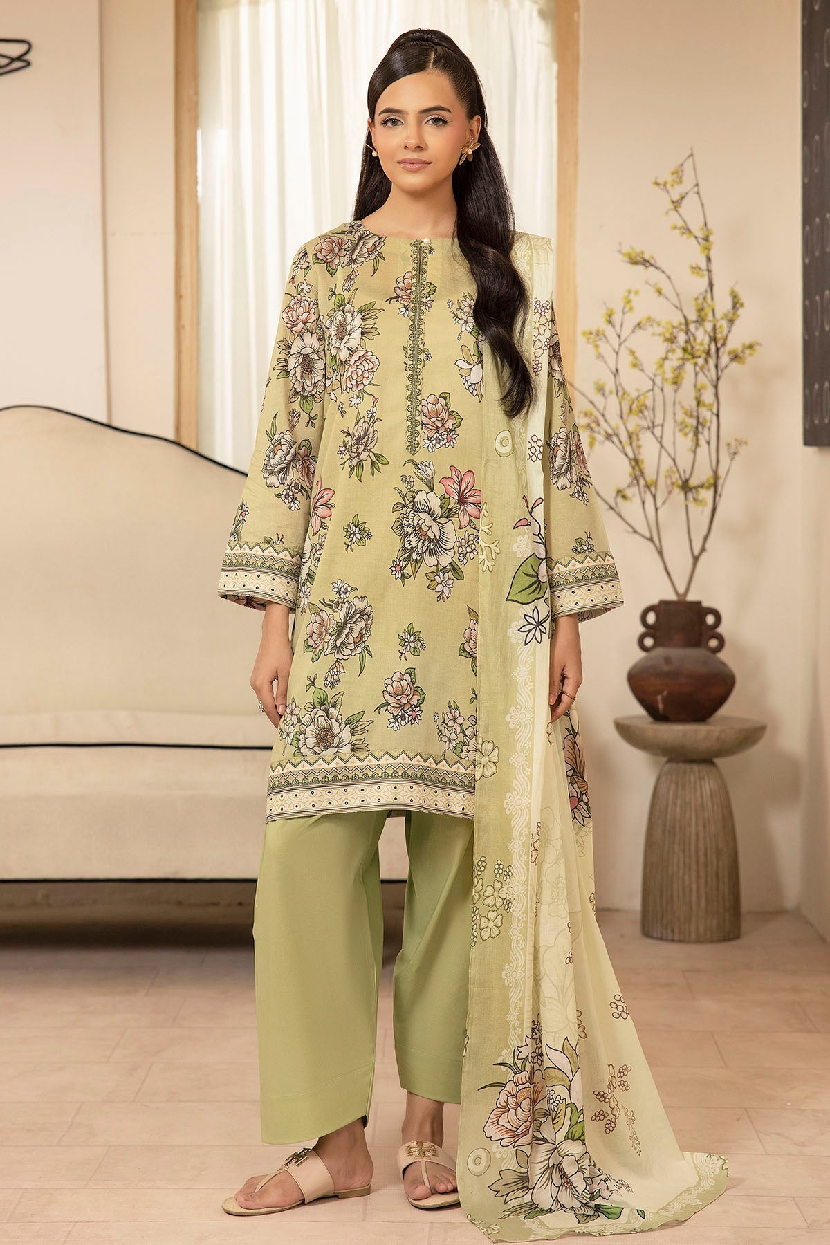 5642-VIELLA DIGITAL PRINTED LAWN UNSTITCHED