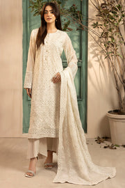 5647-FRAN EMBROIDERED CRINKLE CHIFFON UNSTITCHED