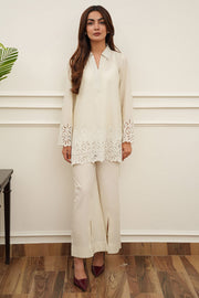 5658-MAEVE EMBROIDERED CAMBRIC STITCHED