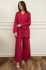 5663-DALLYN EMBROIDERED CAMBRIC STITCHED
