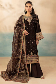 5673-ALMA EMBROIDERED VELVET STITCHED
