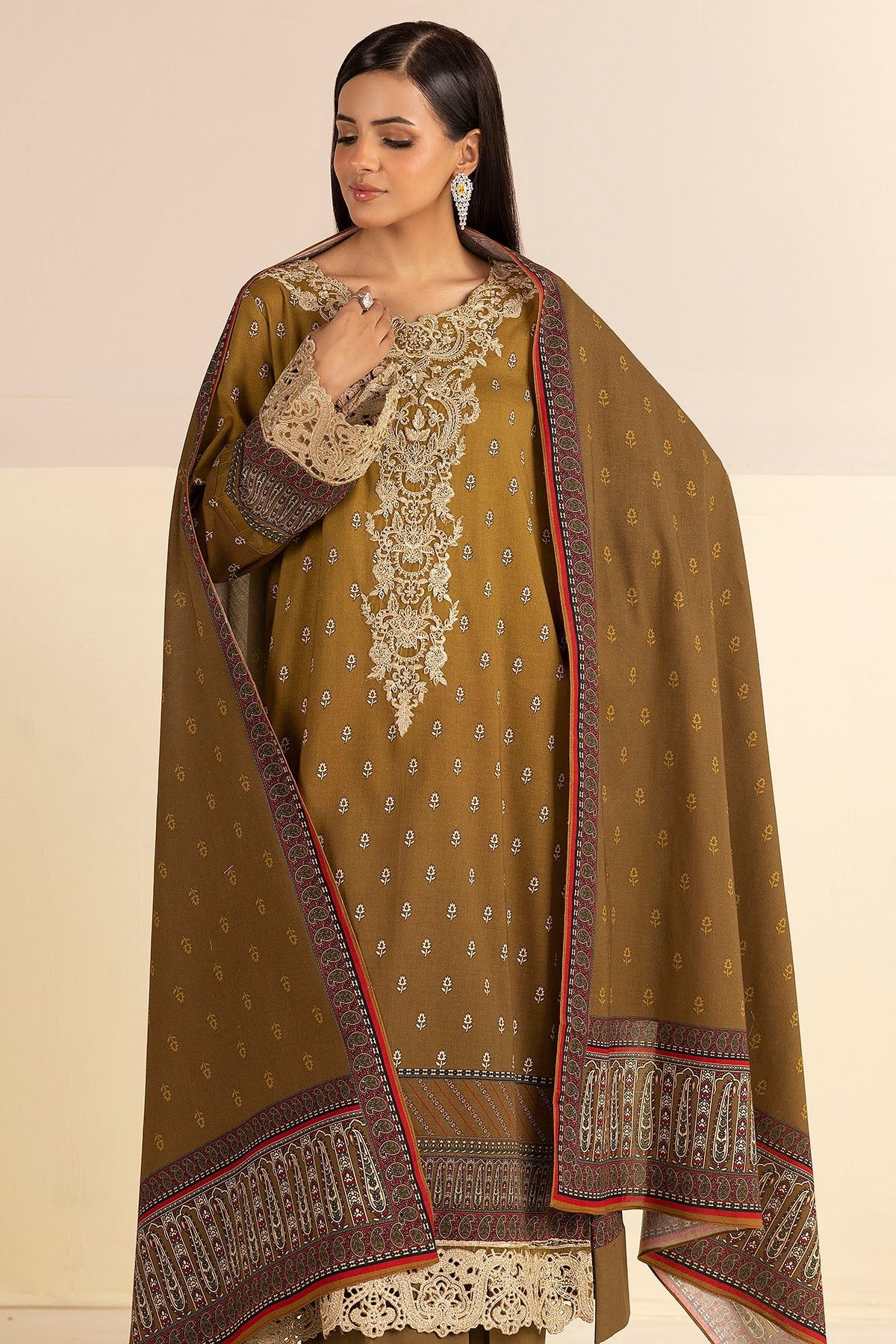 5700-HAWA DIGITAL PRINTED LINEN STITCHED
