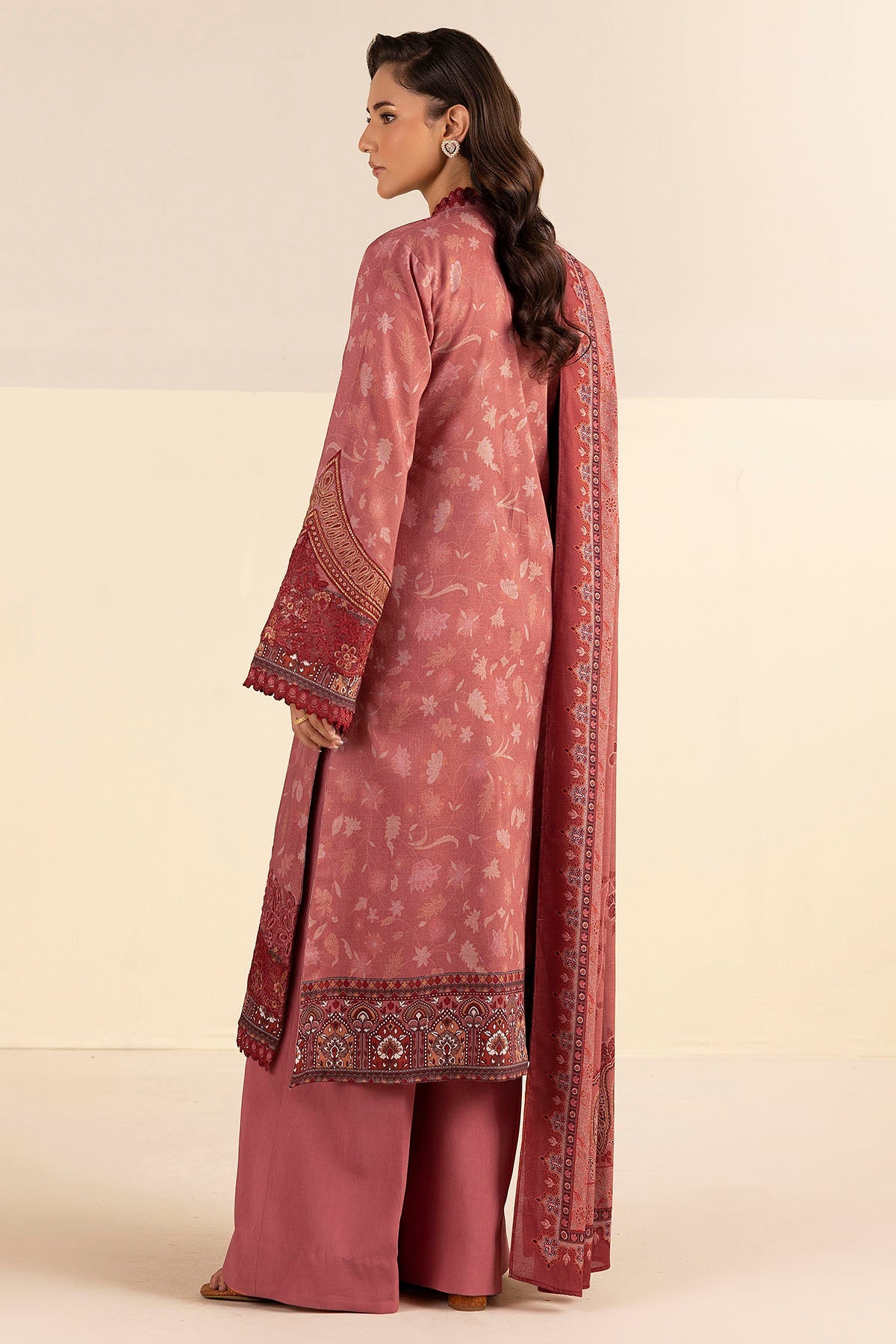 5701-SAFA DIGITAL PRINTED LINEN STITCHED