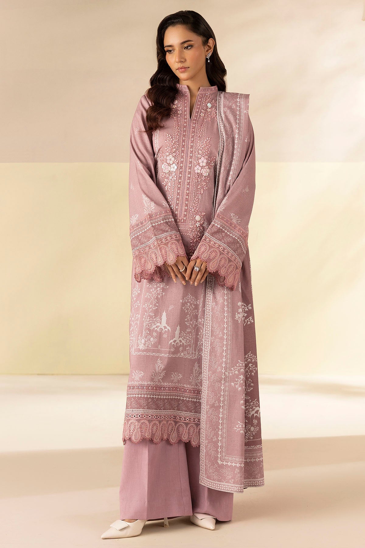 5702-HUYAAT DIGITAL PRINTED LINEN STITCHED