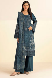 5706-HAIZA DIGITAL PRINTED LINEN STITCHED