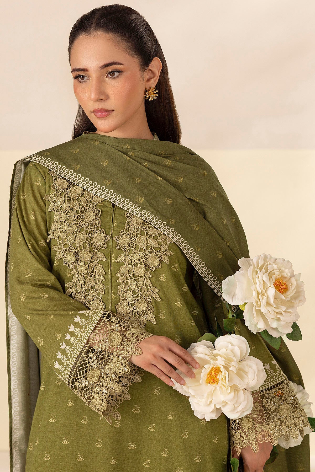 5707-NOFAAL DIGITAL PRINTED LINEN STITCHED