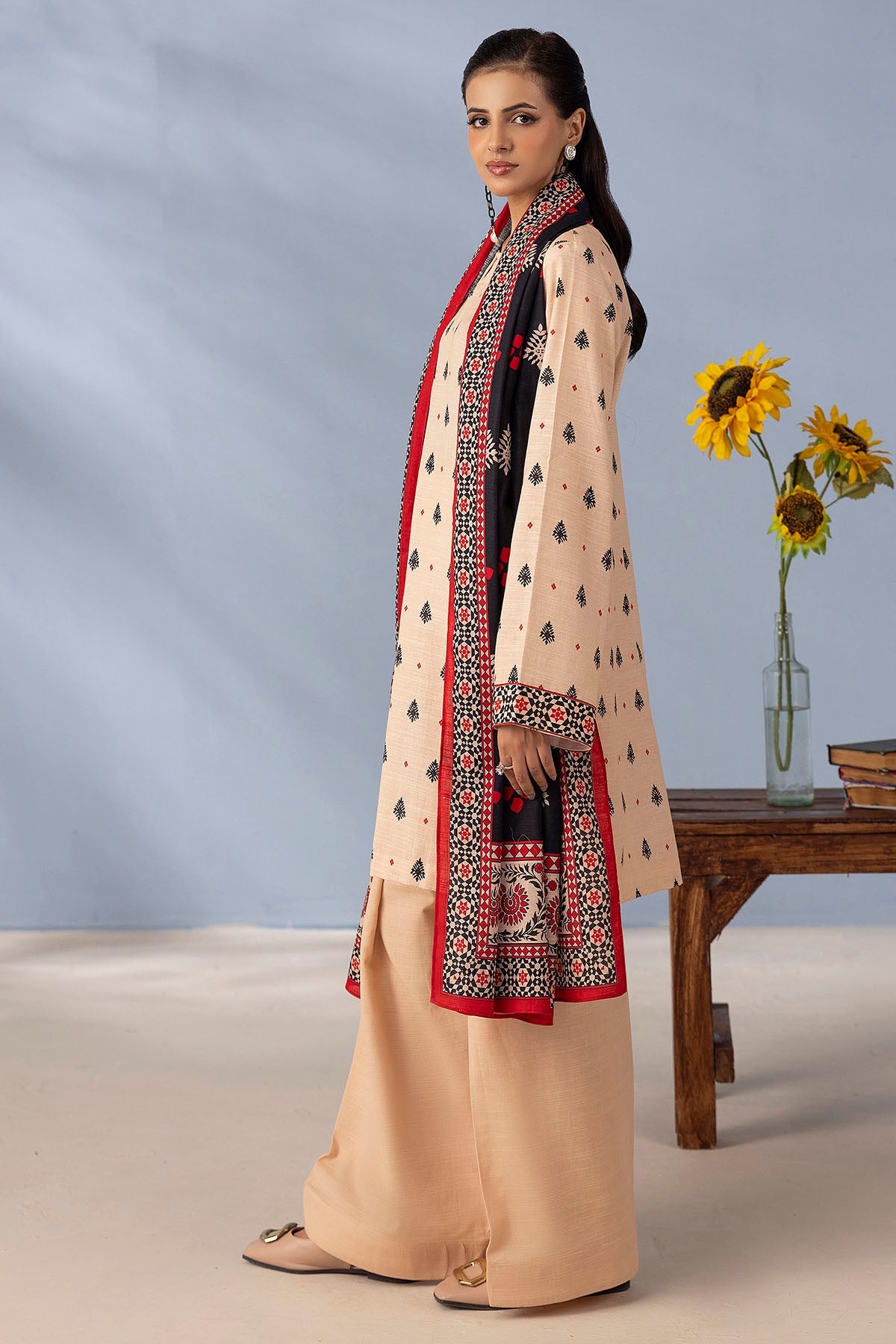 5724-INARA DIGITAL PRINTED KHADDAR UNSTITCHED