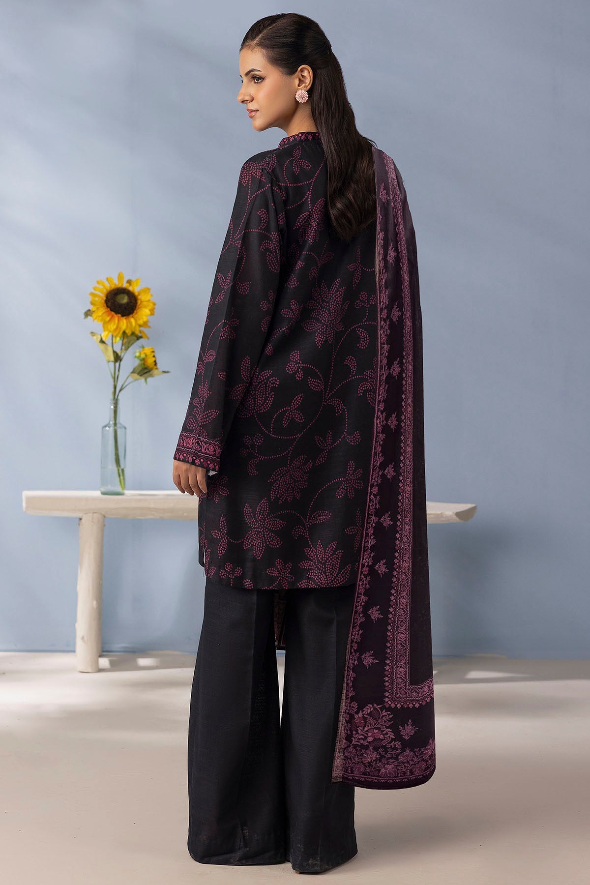 5728-HELENE DIGITAL PRINTED KHADDAR STITCHED