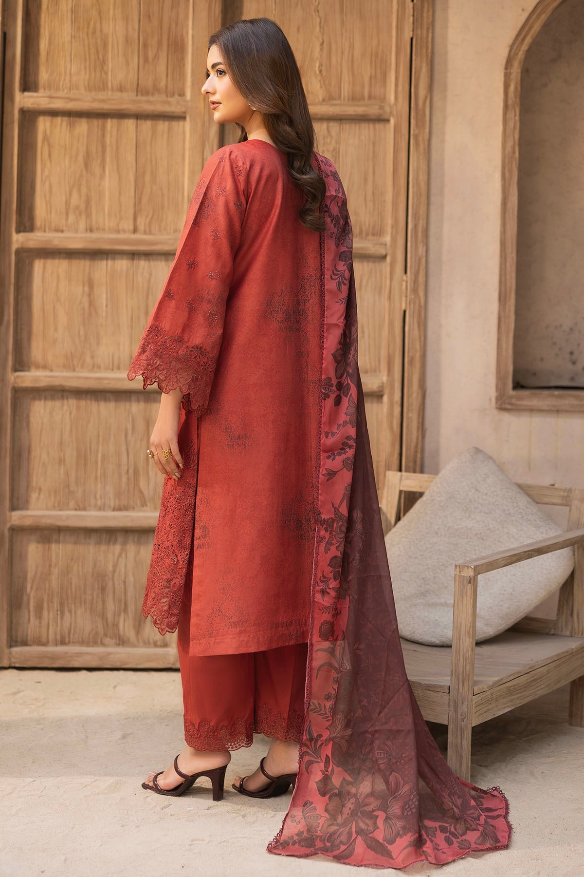 5730-AURA EMBROIDERED LAWN UNSTITCHED