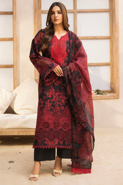 5738-MUSE EMBROIDERED LAWN STITCHED