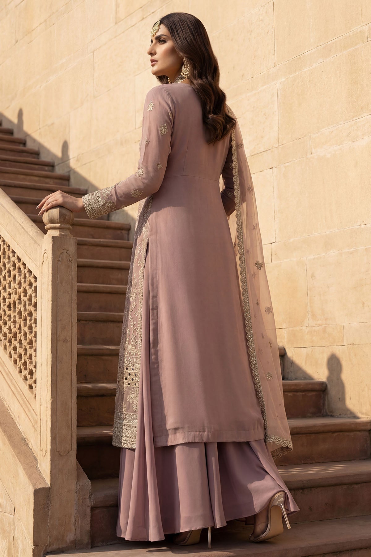 5744-SELENE EMBROIDERED CRINKLE CHIFFON UNSTITCHED