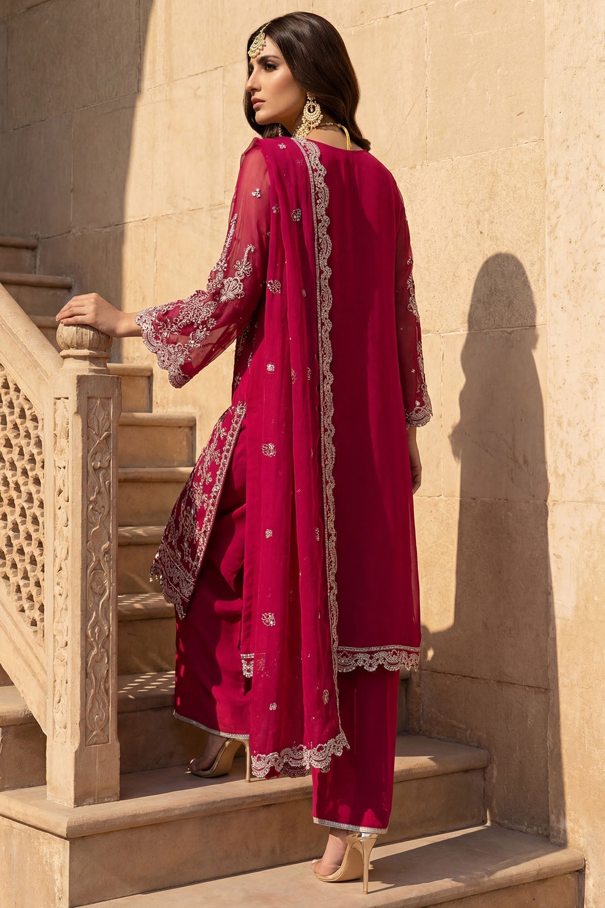 5749-LYANNA EMBROIDERED CRINKLE CHIFFON UNSTITCHED