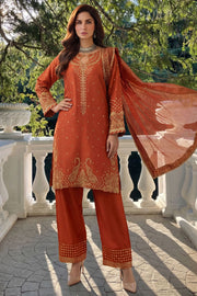 5751-HARPER EMBROIDERED SILK STITCHED