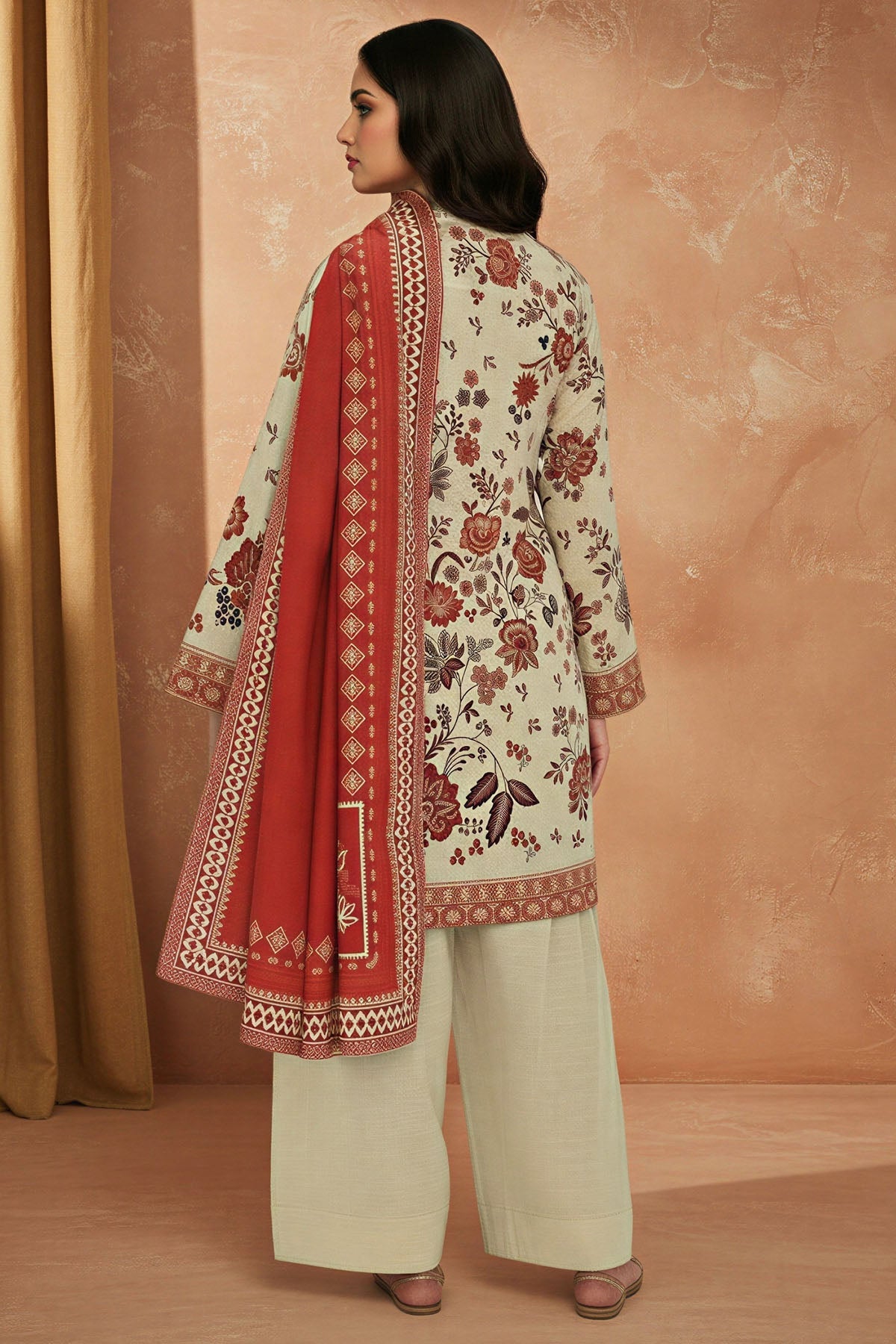 5777-IZEL DIGITAL PRINTED KHADDAR UNSTITCHED