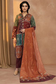 5778-ALIHA DIGITAL PRINTED KHADDAR STITCHED