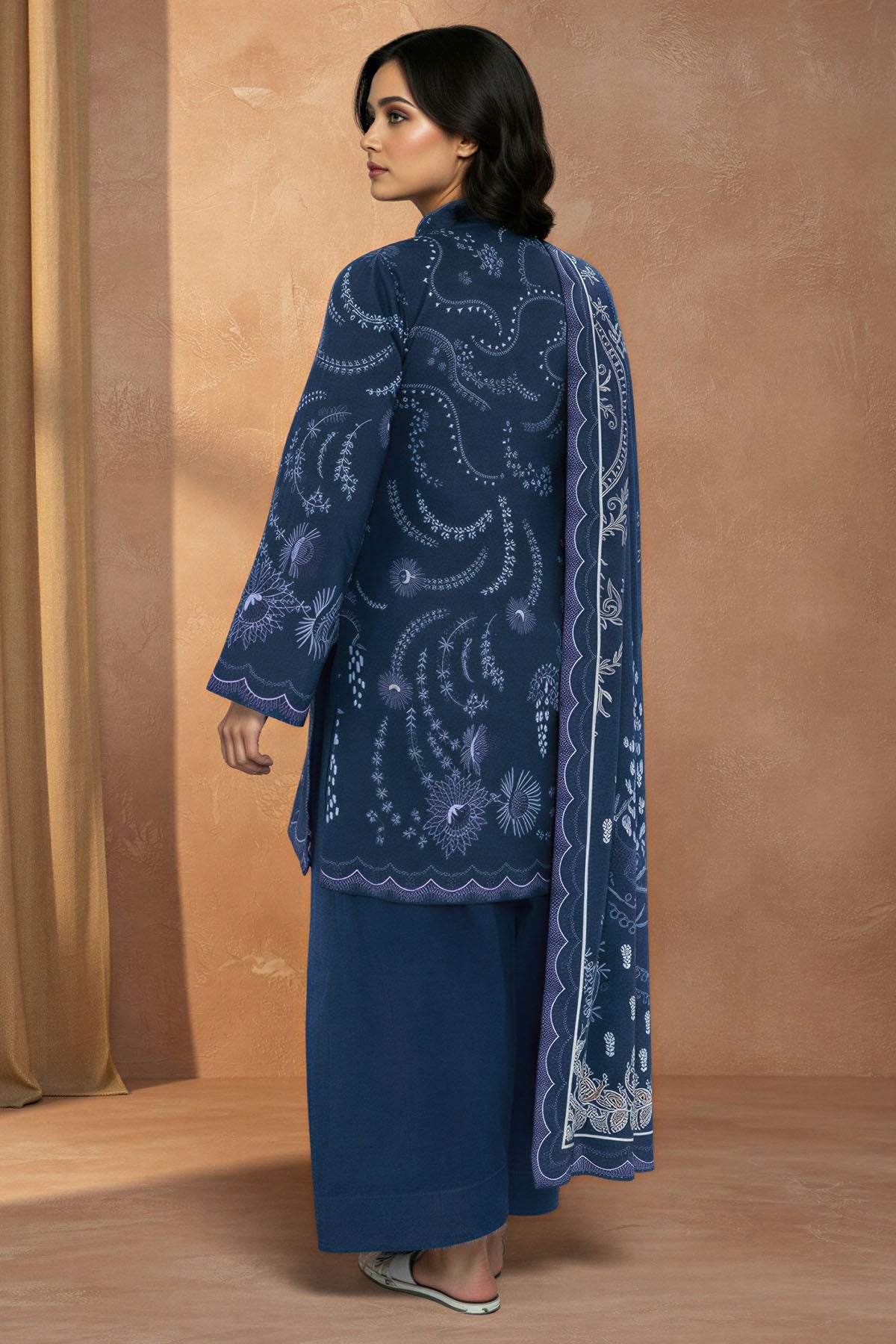 5779-RUA DIGITAL PRINTED KHADDAR STITCHED