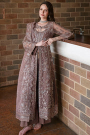 5809-MARGHERITA EMBROIDERED SILK NET STITCHED