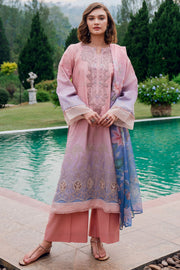 5813-LISA EMBROIDERED LAWN STITCHED