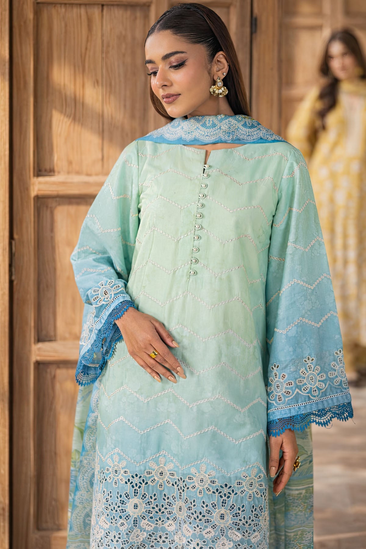 5814-ELSA EMBROIDERED LAWN UNSTITCHED