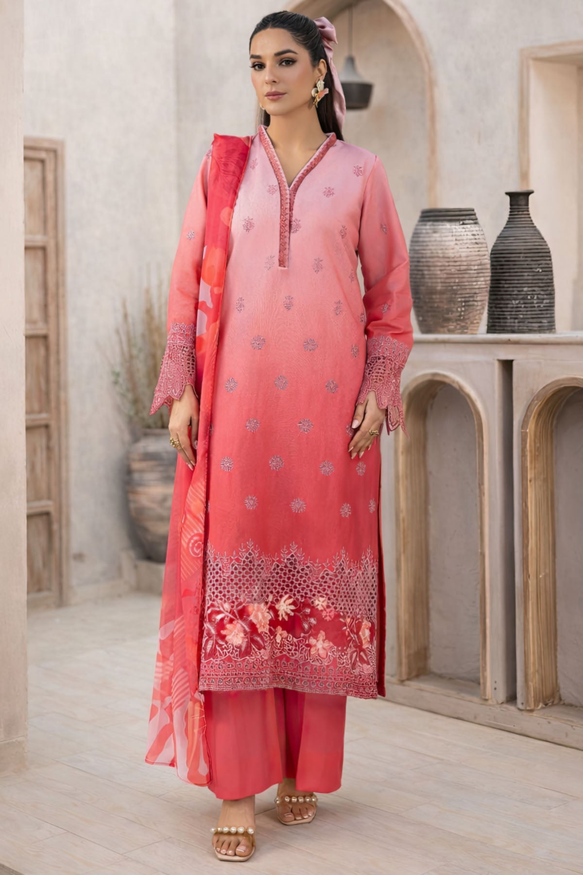 5817-ZYVA EMBROIDERED LAWN UNSTITCHED