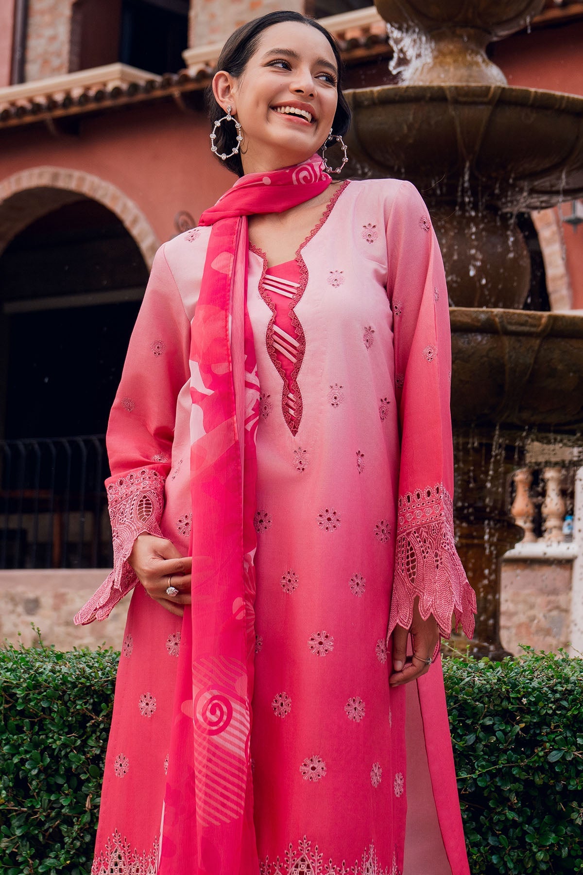 5817-ZYVA EMBROIDERED LAWN STITCHED