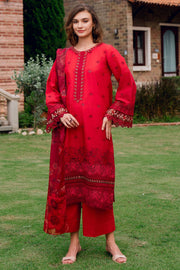 5821-SAMAA EMBROIDERED LAWN STITCHED