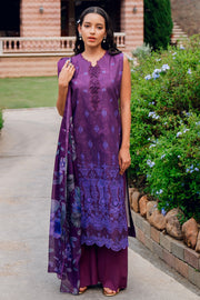 5822-FLOREYA EMBROIDERED LAWN STITCHED